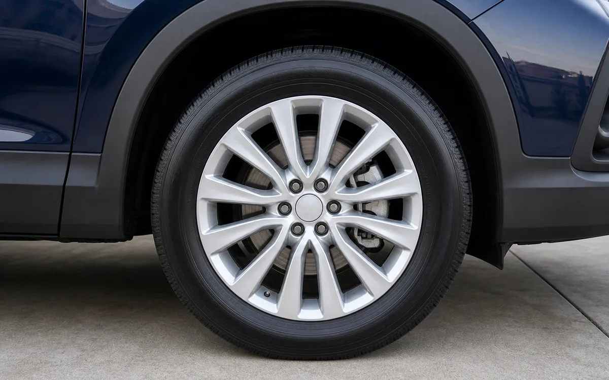 Wheels & Tires after detailing